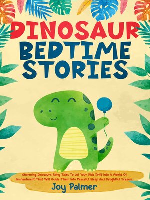cover image of Dinosaur Bedtime Stories